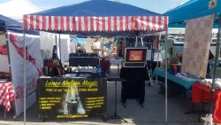 Las Vegas fair, set up for Magic and Balloons
