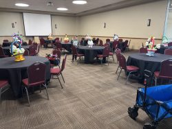 Mega Plex Taylorsville, Conference table decorations