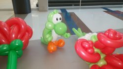 Juan Diego High School. Doing balloon work at the Barbara Olsen Ballet of the Nut cracker.