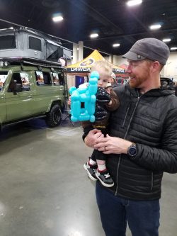 Farmington UT fair, Balloons and Magic Balloon Jeep